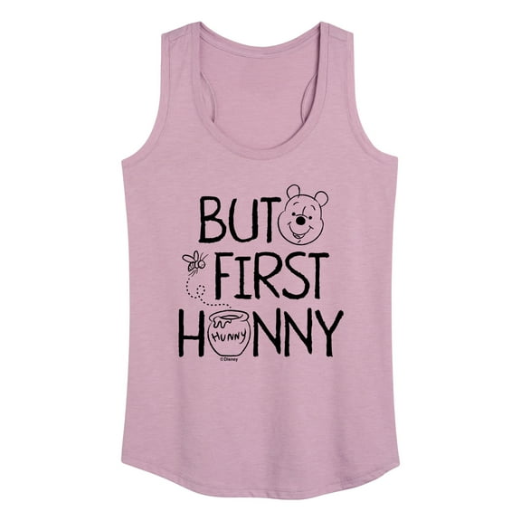 Winnie the Pooh - But First Honey - Women's Racerback Tank Top