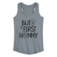 thumbnail image 1 of Winnie the Pooh - But First Honey - Women's Racerback Tank Top, 1 of 4