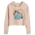 thumbnail image 1 of Winnie the Pooh - Butterfly Friends with Eeyore - Juniors Cropped Pullover Hoodie, 1 of 4