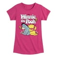 thumbnail image 1 of Winnie the Pooh - Butterfly Friends with Eeyore - Toddler And Youth Girls Short Sleeve Graphic T-Shirt, 1 of 4