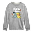 thumbnail image 1 of Winnie the Pooh - Butterfly Friends with Eeyore - Toddler And Youth Long Sleeve Graphic T-Shirt, 1 of 4
