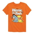 thumbnail image 1 of Winnie the Pooh - Butterfly Friends with Eeyore - Toddler And Youth Short Sleeve Graphic T-Shirt, 1 of 4