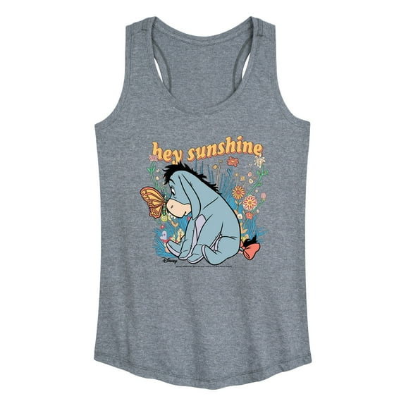 Winnie the Pooh - Butterfly Friends with Eeyore - Women's Racerback Tank Top