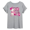 thumbnail image 1 of Winnie the Pooh - Care Too Much Called Love - Women's Oversized Graphic T-Shirt, 1 of 4