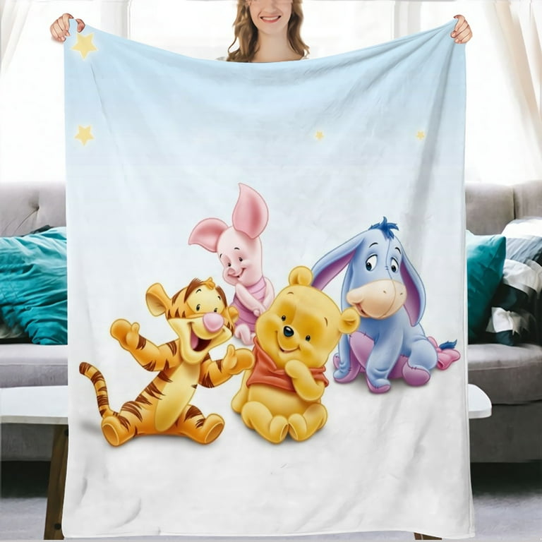 Winnie the pooh fleece throw blanket hotsell