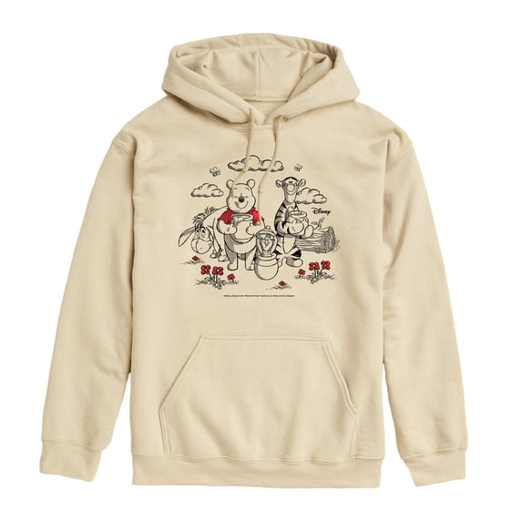 Winnie the Pooh - Character Group Honey - Men's Pullover Fleece Hoodie