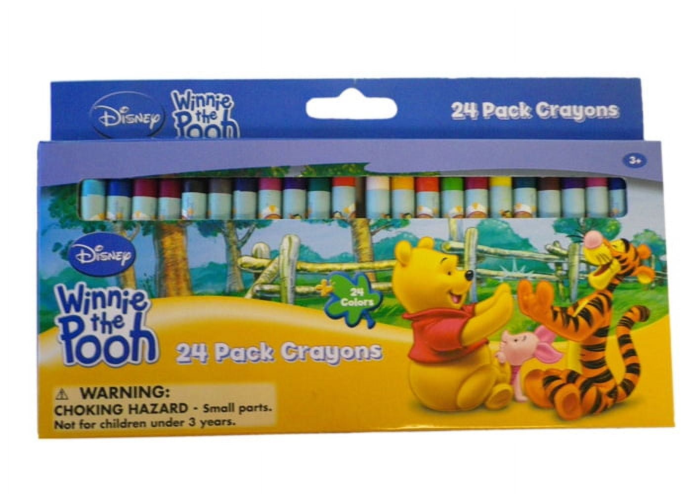 Disney Winnie the Pooh 24 Pack Art & Craft Crayons, Full Spectrum ...