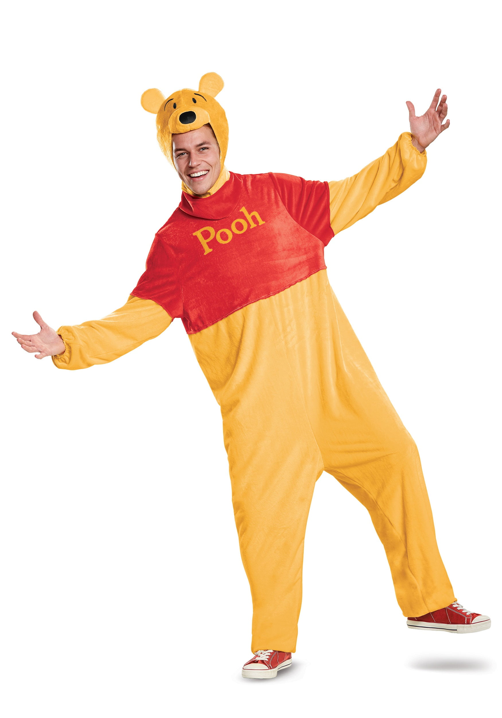 Disney Winnie The Pooh Adult Kigurumi Union Suit Onesie with 3D Ears Walmart