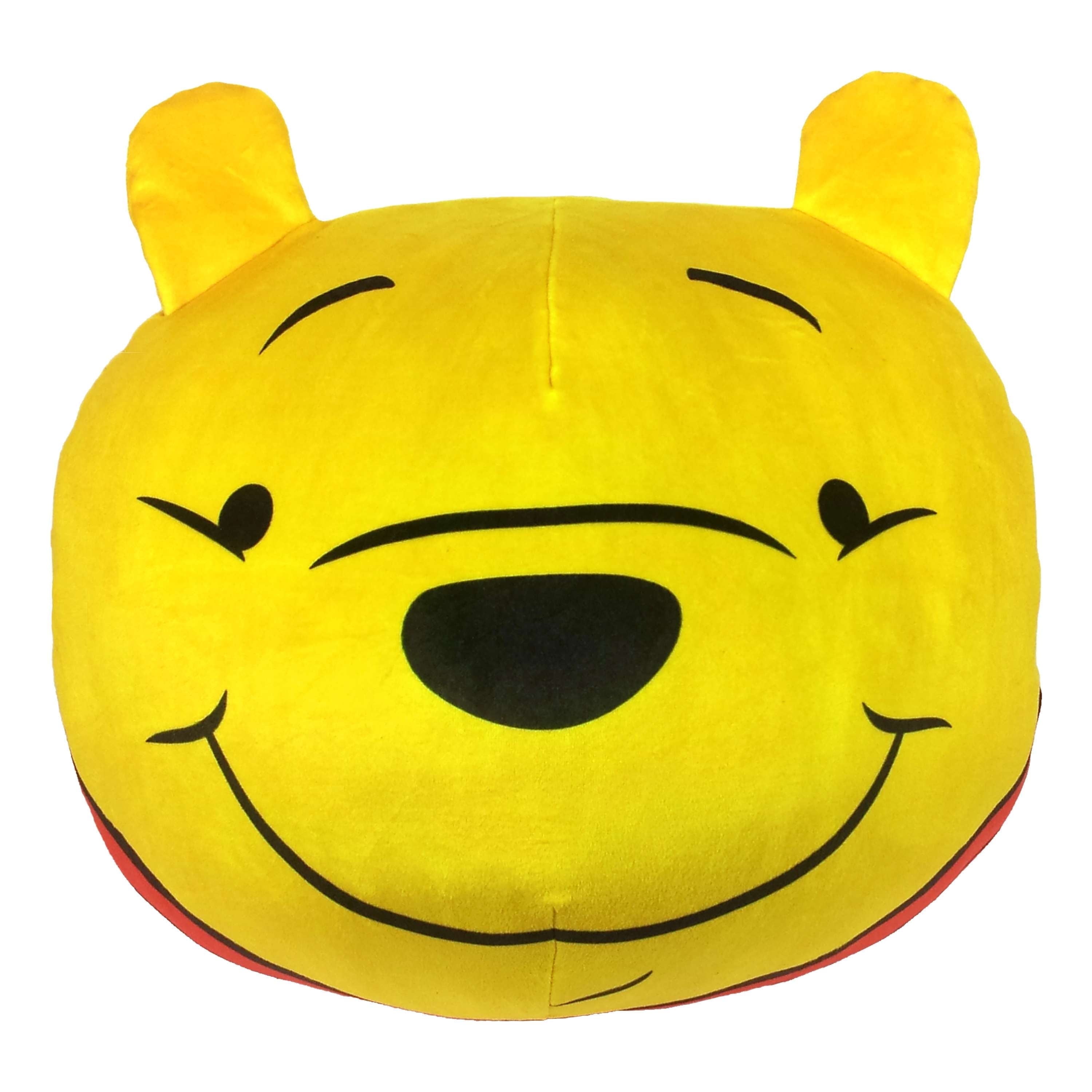 Winnie the Pooh Disney Kids Round Travel Cloud Pillow