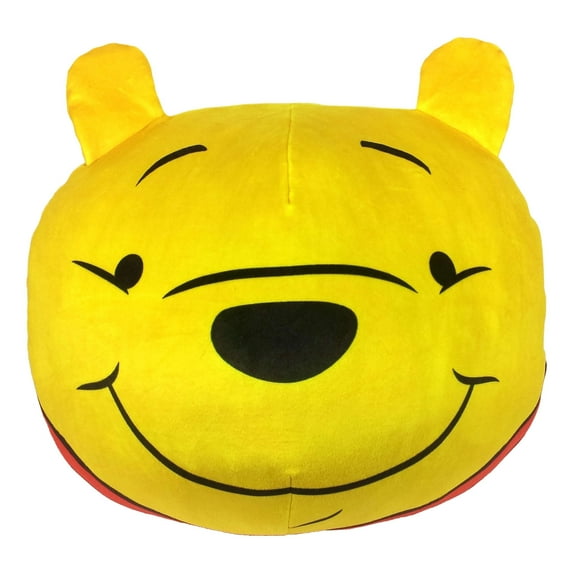 Winnie the Pooh Disney Kids Round Travel Cloud Pillow
