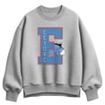 thumbnail image 1 of Winnie the Pooh - Eeyore Collegiate - Women's Oversized Fleece Crew Sweatshirt, 1 of 3