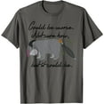thumbnail image 1 of Winnie the Pooh Eeyore Could be Worse Unisex Softstyle T-Shirt for Men Women Kids,Charcoal Color,Size L, 1 of 5