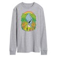 thumbnail image 1 of Winnie the Pooh - Eeyore Grazing Through Flowers - Rainbow - Men's Long Sleeve T-Shirt, 1 of 4