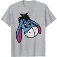 thumbnail image 1 of Winnie the Pooh Eeyore Happy Big Face Unisex Softstyle T-Shirt for Men Women Kids, 1 of 5