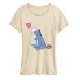 thumbnail image 1 of Winnie the Pooh - Eeyore Heart Short Sleeve Graphic T-Shirt, 1 of 5