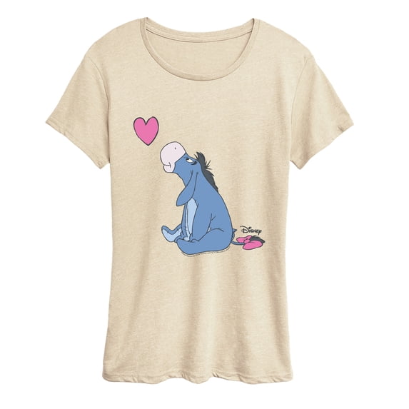 Winnie the Pooh - Eeyore Heart Short Sleeve Graphic T-Shirt
