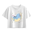 thumbnail image 1 of Winnie the Pooh - Eeyore Moon - Youth Girls Boxy T-Shirt, 1 of 5