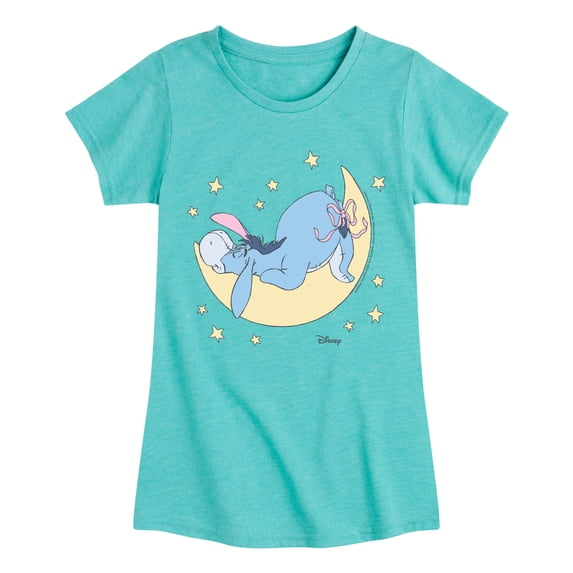 Winnie the Pooh - Girls' Fitted Short Sleeve Graphic T-Shirt