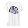 thumbnail image 1 of Winnie the Pooh -  Eeyore Thanks For Noticin Me - Women's Short Sleeve Graphic T-Shirt, 1 of 4