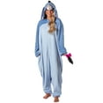 thumbnail image 1 of Winnie-the-Pooh Eeyore Women's Costume Union Suit One Piece Pajama Outfit, 1 of 6