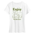 thumbnail image 1 of Winnie the Pooh -  Enjoy The Little Things - Women's Short Sleeve Graphic T-Shirt, 1 of 4