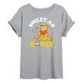 thumbnail image 1 of Winnie the Pooh - Enjoying Honey - Sweet as Honey - Women's Oversized T-Shirt, 1 of 4