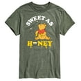 thumbnail image 1 of Winnie the Pooh - Enjoying Honey - Sweet as Honey - Men's Short Sleeve Graphic T-Shirt, 1 of 4