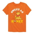 thumbnail image 1 of Winnie the Pooh - Enjoying Honey - Sweet as Honey - Toddler And Youth Short Sleeve Graphic T-Shirt, 1 of 4