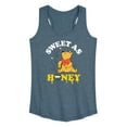 thumbnail image 1 of Winnie the Pooh - Enjoying Honey - Sweet as Honey - Women's Racerback Tank Top, 1 of 4