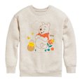 thumbnail image 1 of Winnie the Pooh - Enjoys Honey - Toddler And Youth Crewneck Fleece Sweatshirt, 1 of 4