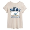 thumbnail image 1 of Winnie the Pooh - Even Moms Need Naps - Juniors Oversized Graphic T-Shirt, 1 of 4