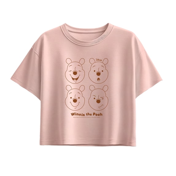 Winnie the Pooh - Faces - Youth Girls Boxy T-Shirt