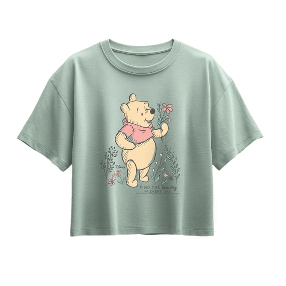 Winnie the Pooh - Find the Beauty in Every Day - Youth Girls Boxy T-Shirt