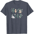 thumbnail image 1 of Winnie the Pooh Flowers Unisex Softstyle T-Shirt for Men Women Kids,Heather Navy Color,Size 3XL, 1 of 5
