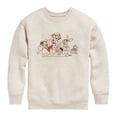 thumbnail image 1 of Winnie the Pooh - Friend Group Graphic Long Sleeve Fleece Sweatshirt, 1 of 5
