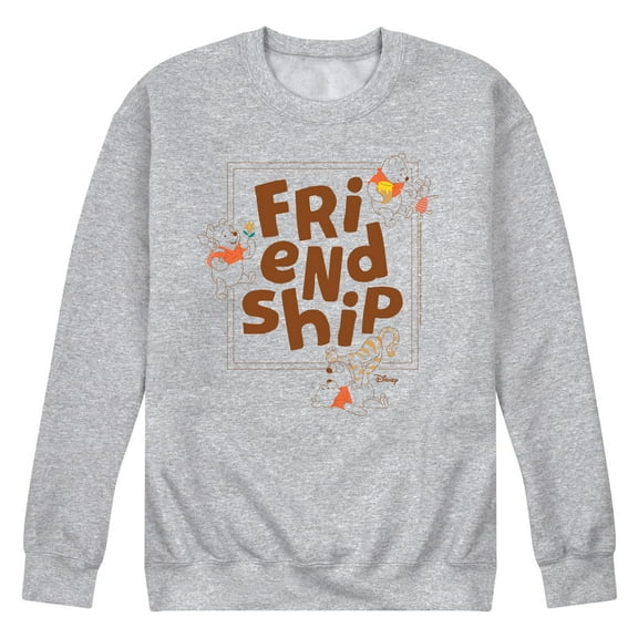 Winnie the Pooh - Friendship - Men's Crew Neck Fleece Pullover