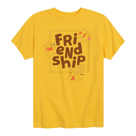 Winnie the Pooh - Friendship - Tigger, Piglet, and Pooh - Toddler And Youth Short Sleeve Graphic T-Shirt