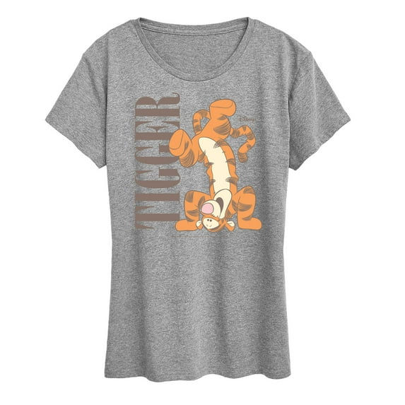 Winnie the Pooh - Hand Stand Tigger - Women's Short Sleeve Graphic T-Shirt