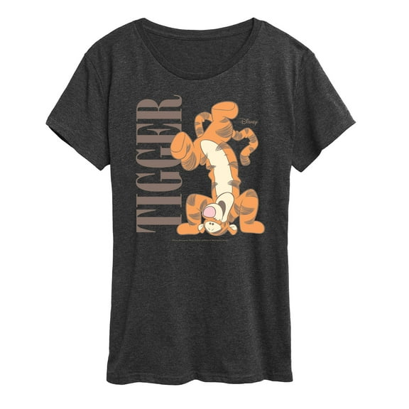 Winnie the Pooh -  Hand Stand Tigger - Women's Short Sleeve Graphic T-Shirt
