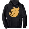 thumbnail image 1 of Winnie the Pooh Happy Big Face Pullover Hoodie for Men Women Kids,Gold Color,Size YL, 1 of 5