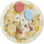 Winnie the Pooh - Happy Honeycomb Dessert Plates 8 pcs - 7 Inches