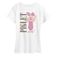thumbnail image 1 of Winnie the Pooh -  Happy Piglet - Women's Short Sleeve Graphic T-Shirt, 1 of 4