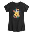 thumbnail image 1 of Winnie the Pooh - Hip Hip Pooh-ray - Toddler Girls Fitted Short Sleeve T-Shirt, 1 of 4