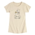 thumbnail image 1 of Winnie the Pooh - Honey Pot Gift - Toddler Girls Fitted Short Sleeve T-Shirt, 1 of 4