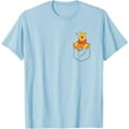 thumbnail image 1 of Winnie the Pooh Hunny in My Pocket (Graphic) Unisex Softstyle T-Shirt for Men Women Kids,Light Blue Color,Size YM, 1 of 5