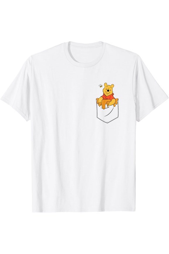 Winnie the Pooh Hunny in My Pocket (Graphic) Unisex Softstyle T-Shirt for Men Women Kids