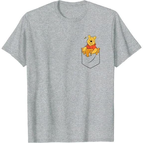Winnie the Pooh Hunny in My Pocket (Graphic) Unisex Softstyle T-Shirt for Men Women Kids
