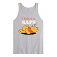 thumbnail image 1 of Winnie the Pooh - I Believe in Naps - Men's Jersey Tank Top, 1 of 3