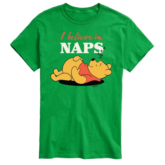 Winnie the Pooh - I Believe in Naps - Men's Short Sleeve Graphic T-Shirt