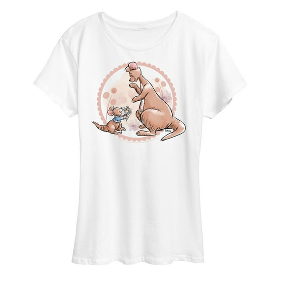 Winnie the Pooh -  Kanga And Roo Field - Women's Short Sleeve Graphic T-Shirt